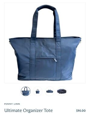 Navy Everyday Organizer Tote